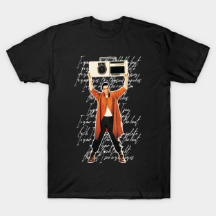 Say Anything... Retro 80s John Cusack Tribute T-Shirt